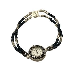 Charming Women's Watch 24mm and Decorative Bracelet with New Battery